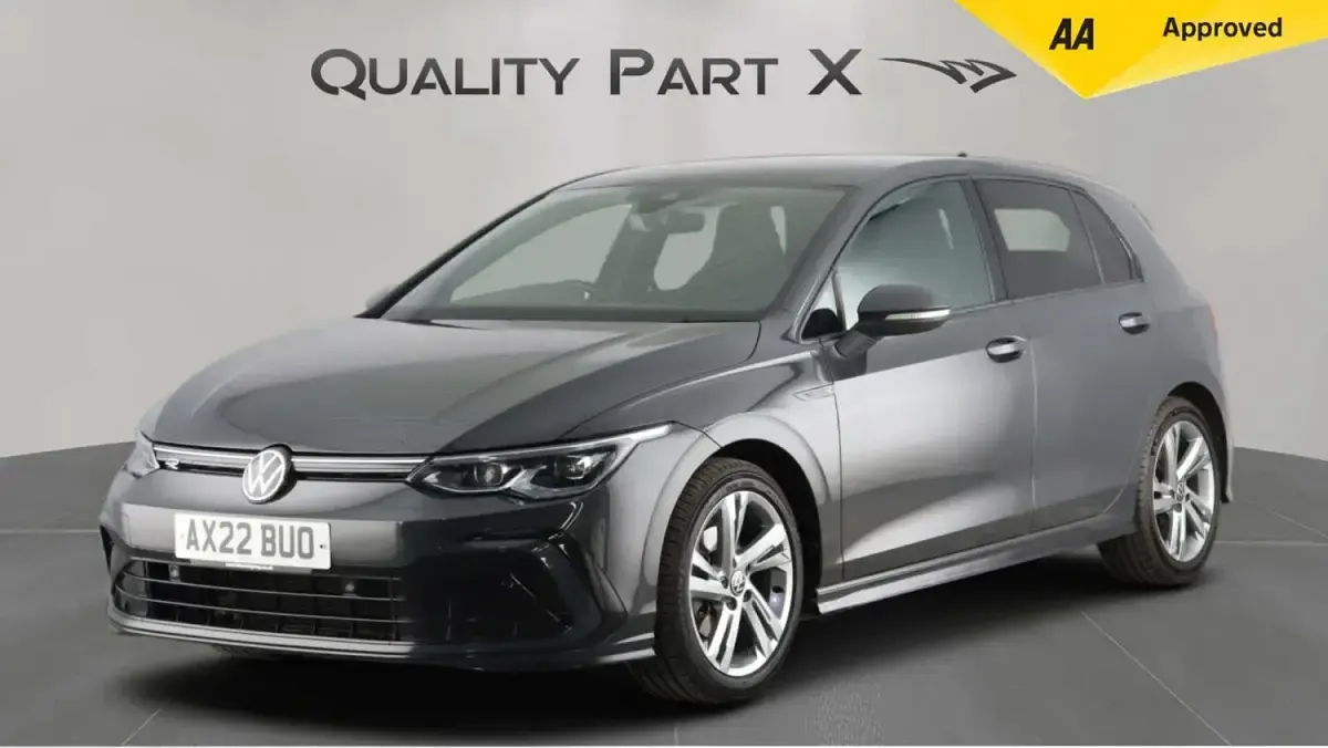 Used VW Golf VIII R-line 150 HP (110 kW) 2022 Grey Hatchback