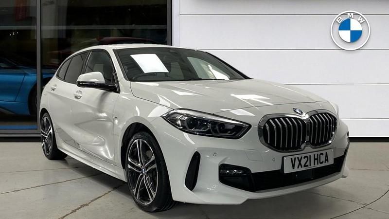 White Used 2021 BMW 118 M Sport Hatchback | £21,250 (Fair price) - Image 1/4