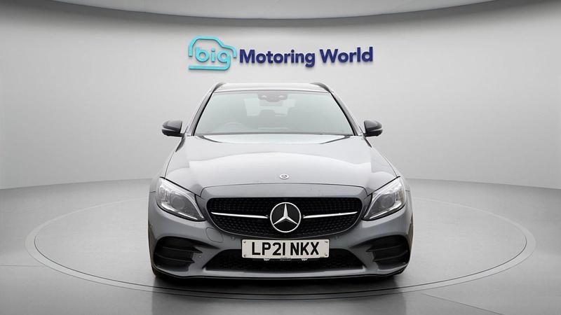 Used Mercedes C300 AMG line 245 HP (180 kW) 2021 Grey Estate