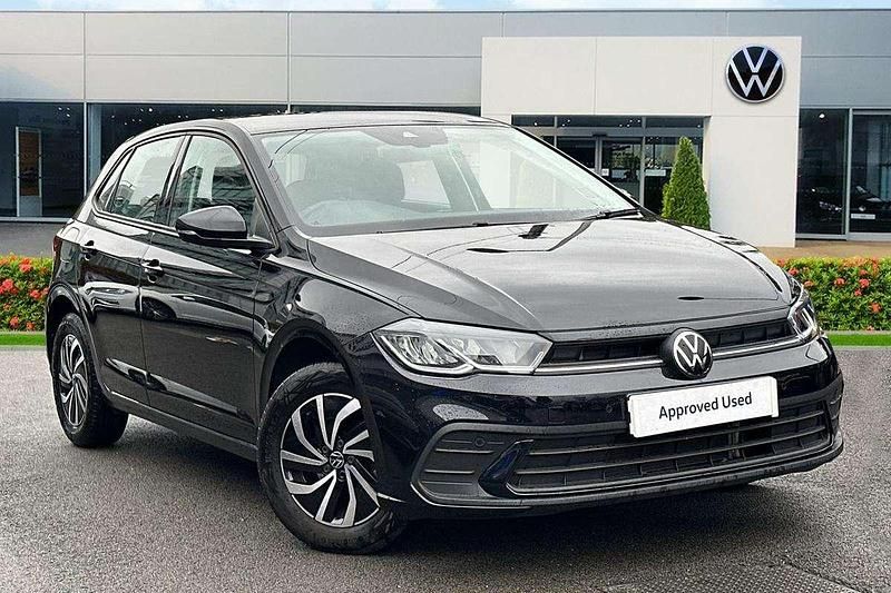 Black Used 2023 VW Polo Life Hatchback | £18,699 (Fair price) - Image 1/4