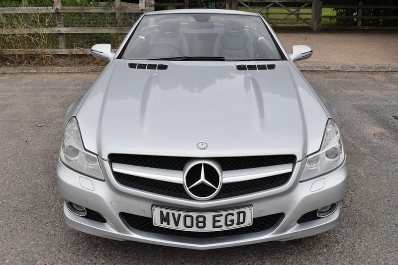 Used Mercedes SL500 2008 Silver Cabriolet