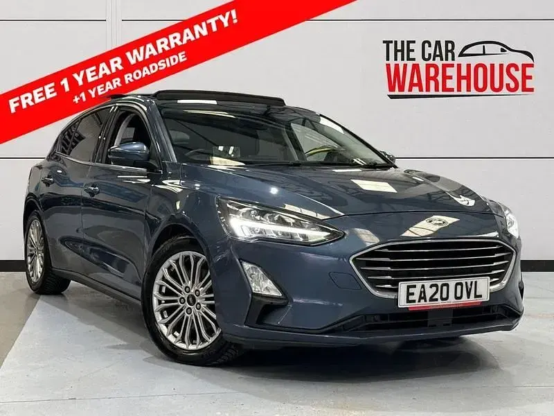 Usado Ford Focus Titanium X 150 HP (110 kW) 2020 Azul Citadino