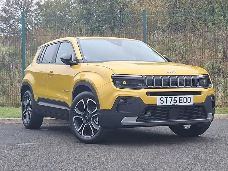 Metallic sun New 2025 Jeep Avenger Summit SUV | £22,998 (Fair price) - Image 1/4