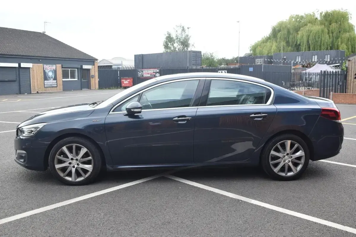 Used Peugeot 508 GT-line 150 HP (110 kW) 2018 Blue Sedan