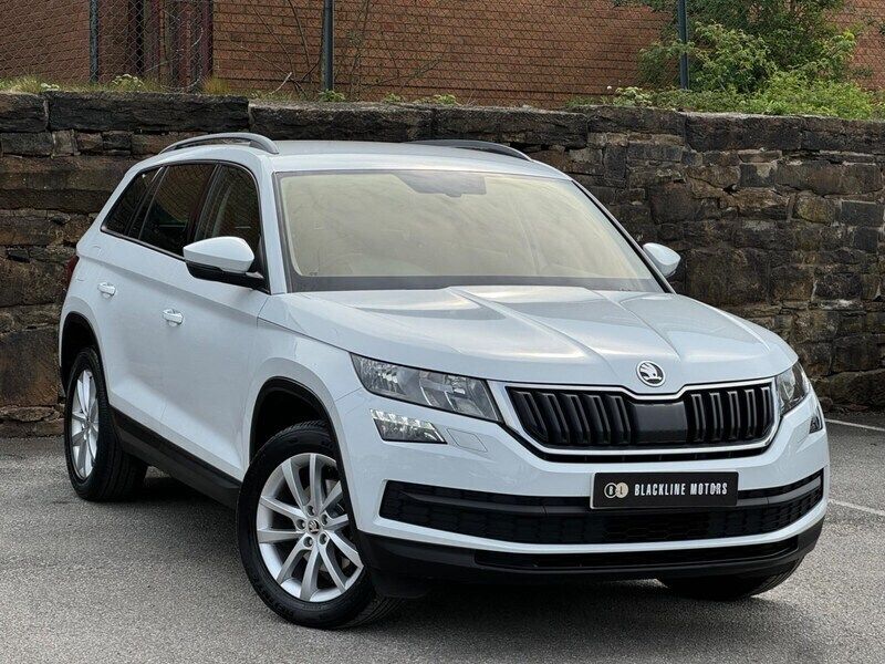 White Used 2017 Skoda Kodiaq SE SUV | £11,995 (Good price) - Image 1/4
