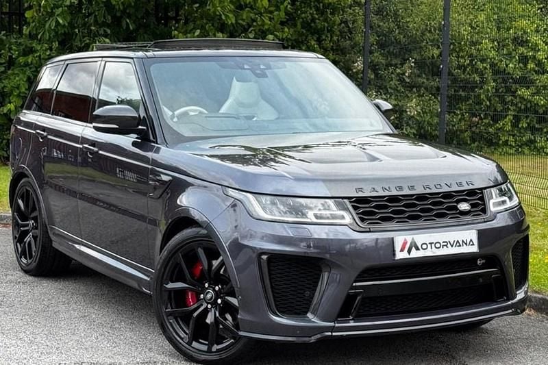 Grey Used 2021 Land Rover Range Rover Sport SVR SUV | £47,495 (Good price) - Image 1/1