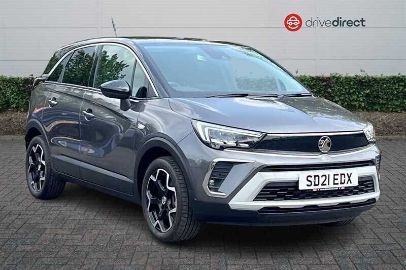 Grey Used 2021 Vauxhall Crossland Elite SUV | £13,407 (Good price) - Image 1/4
