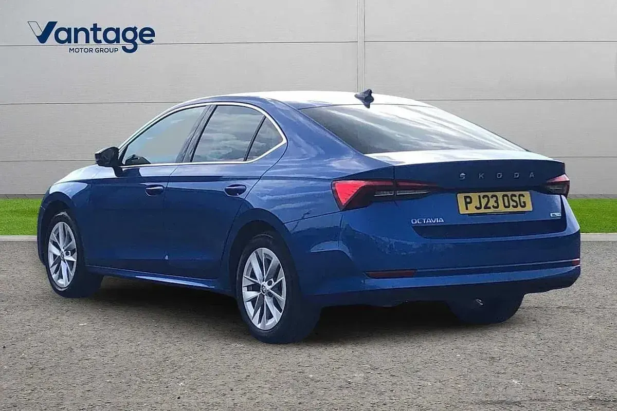 Used Skoda Octavia SE L 150 HP (110 kW) 2023 Blue Hatchback