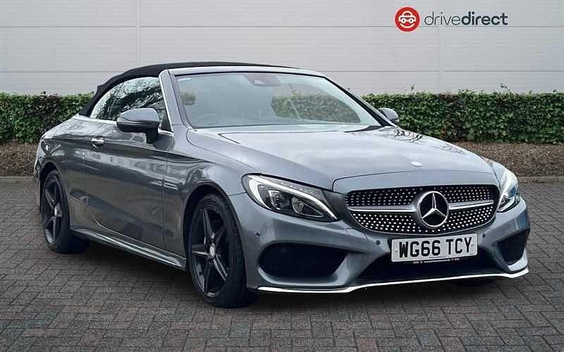 Used Mercedes C220 AMG Line Premium Plus 170 HP (125 kW) 2018 Cabriolet
