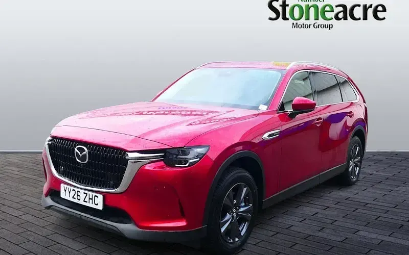 New Mazda CX-80 Exclusive-Line 328 HP (241 kW) 2025 Red SUV