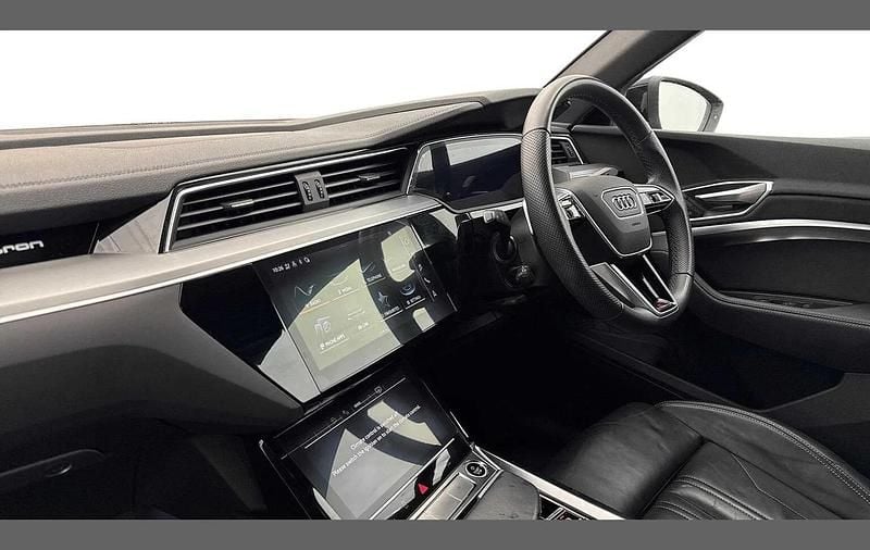 Used Audi e-tron Sportback S-Line 230 kW (313 HP) 2022 Black SUV