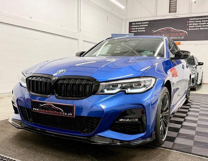 Used BMW 330e M Sport 2021 Blue Estate
