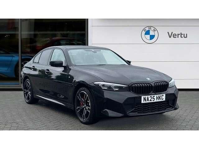 Black Used 2025 BMW 330e M Sport Sedan | £40,990 (Fair price) - Image 1/4
