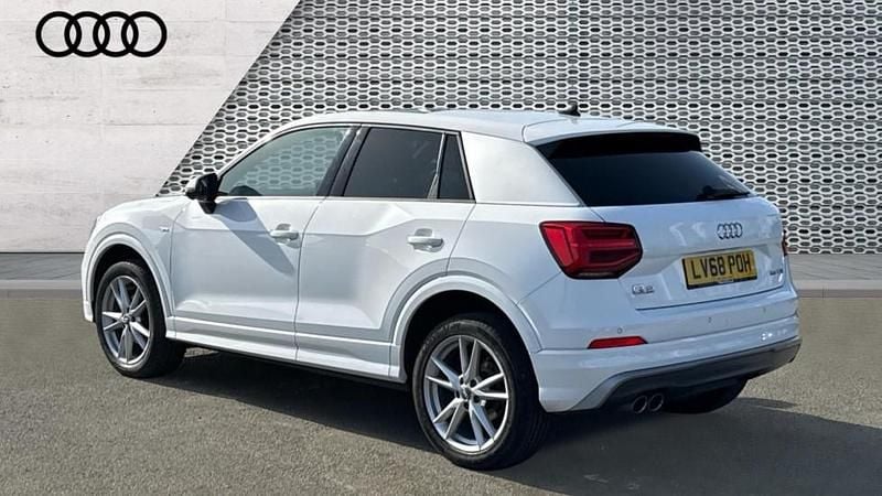 Used Audi Q2 S-Line 116 HP (85 kW) 2019 Ibis white SUV