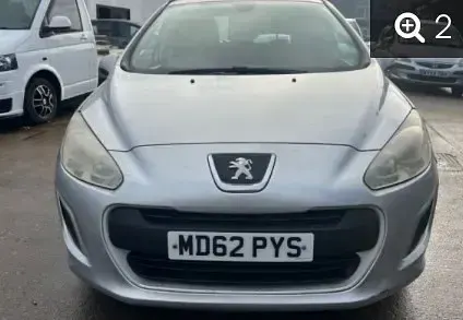 Gebraucht Peugeot 308 2012 Grau Kleinwagen
