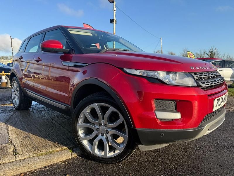 Used Land Rover Range Rover evoque Pure 2014 Red Estate