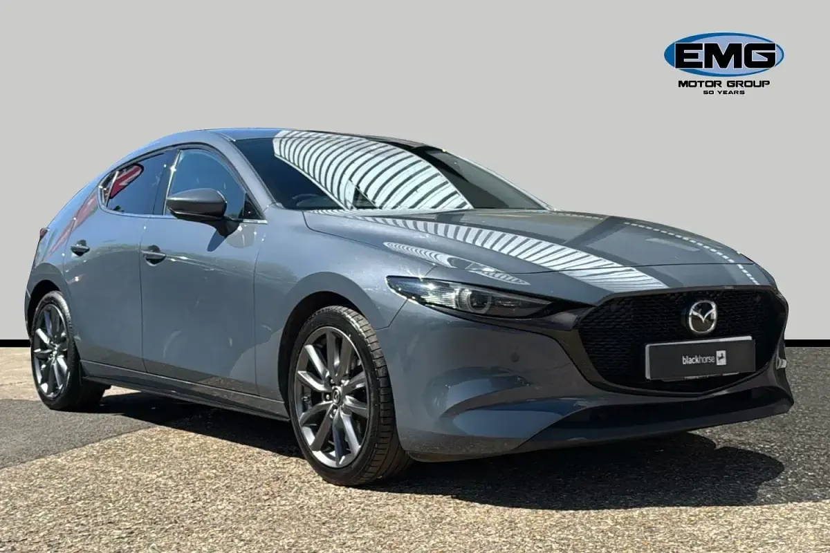 Usado Mazda 3 Inclusive 122 HP (89 kW) 2019 Cinzento Citadino