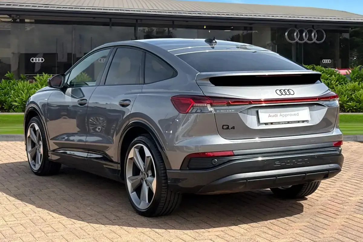 Used Audi Q4 e-tron Black Edition 210 kW (286 HP) 2025 Grey SUV