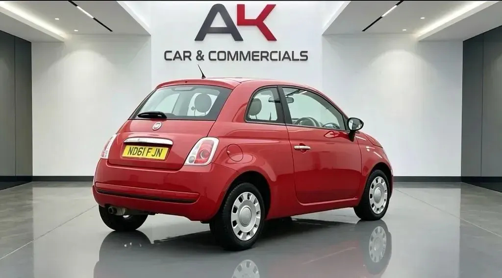 Used Fiat 500 Pop 69 HP (50 kW) 2011 Red Hatchback