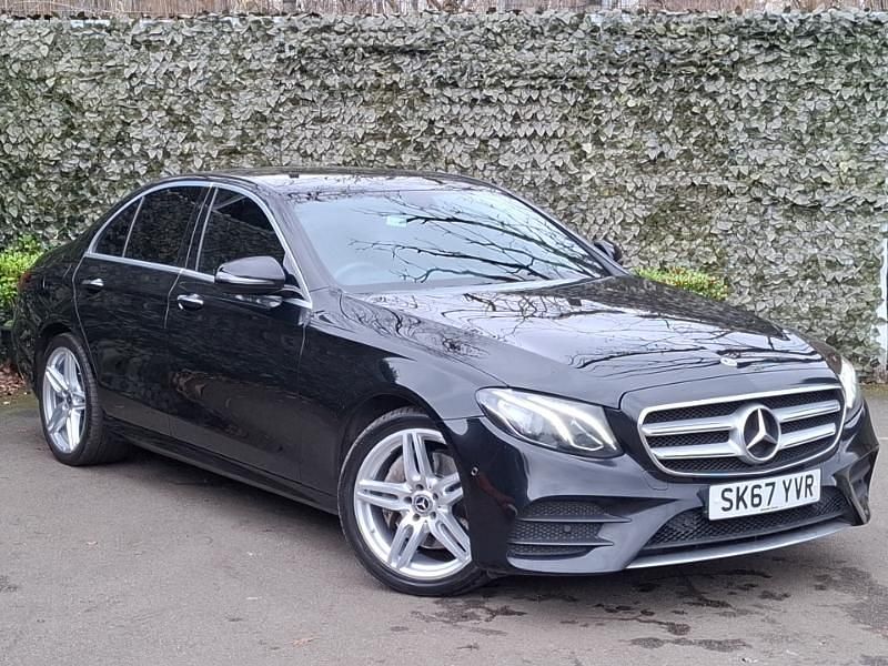 Used Mercedes E220 AMG Line Premium 194 HP (142 kW) 2017 Black Sedan