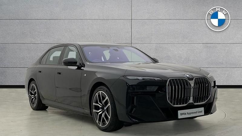 Black Used 2025 BMW i7 M Sport Sedan | £78,990 - Image 1/4