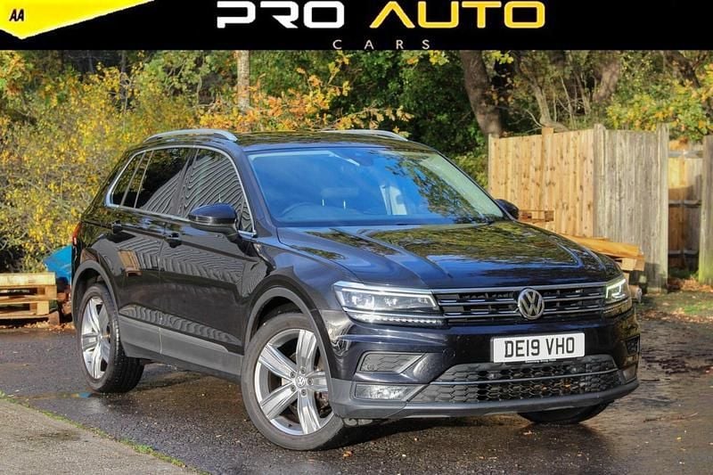 Black Used 2019 VW Tiguan SEL SUV | £16,000 (Fair price) - Image 1/4