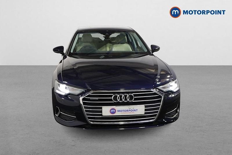 Begagnad Audi A6 Sport 245 HK (180 kW) 2020 Blå Sedan