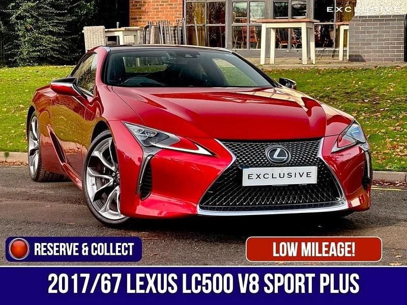 Used Lexus LC 500 Sport Line 2017 Red Coupe