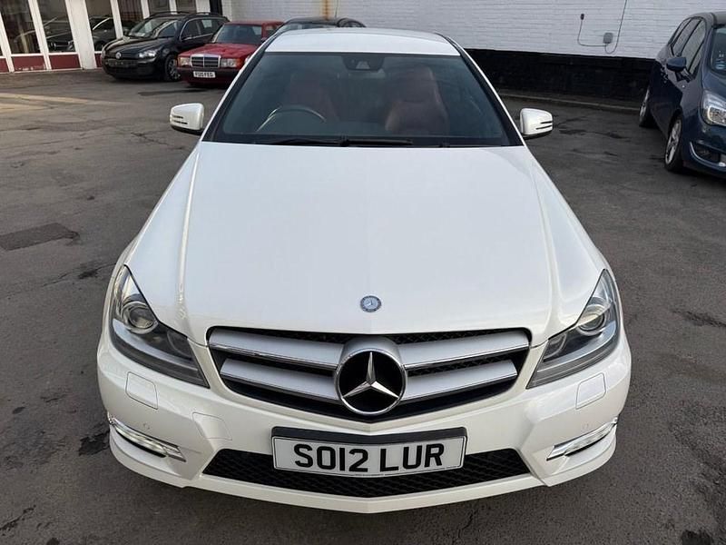 Used Mercedes C180 AMG 2012 White Coupe