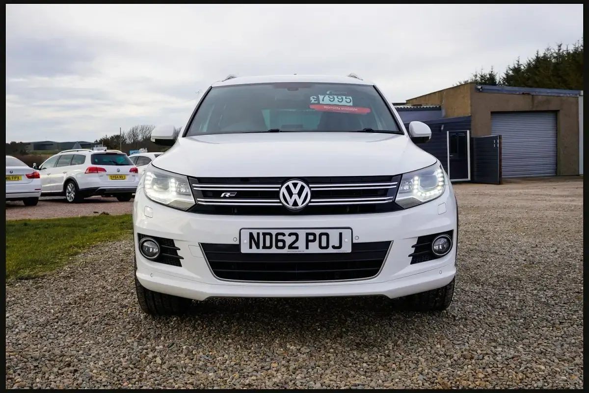 Used VW Tiguan R-line 170 HP (125 kW) 2012 White SUV
