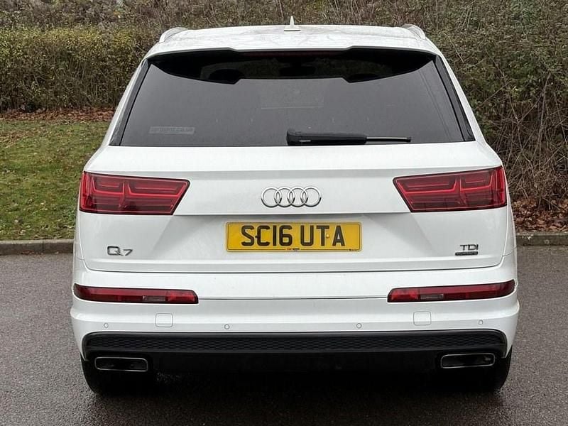 Used Audi Q7 S-Line 218 HP (160 kW) 2016 White SUV