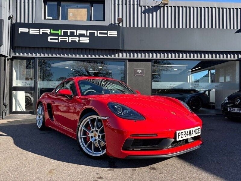 Red Used 2021 Porsche 718 Cayman Coupe | £57,990 (Expensive) - Image 1/4