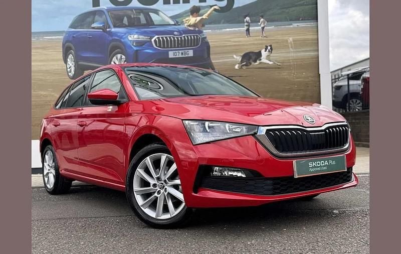 Red Used 2022 Skoda Scala SE L Hatchback | £15,490 (Fair price) - Image 1/4