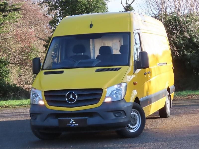 Yellow Used 2016 Mercedes Sprinter Van | £10,994 (Good price) - Image 1/4