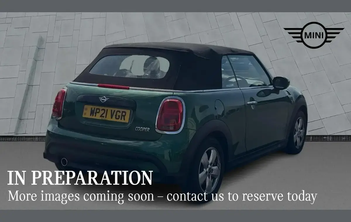 Used Mini Cooper Cabriolet Classic 134 HP (98 kW) 2021 Green Cabriolet