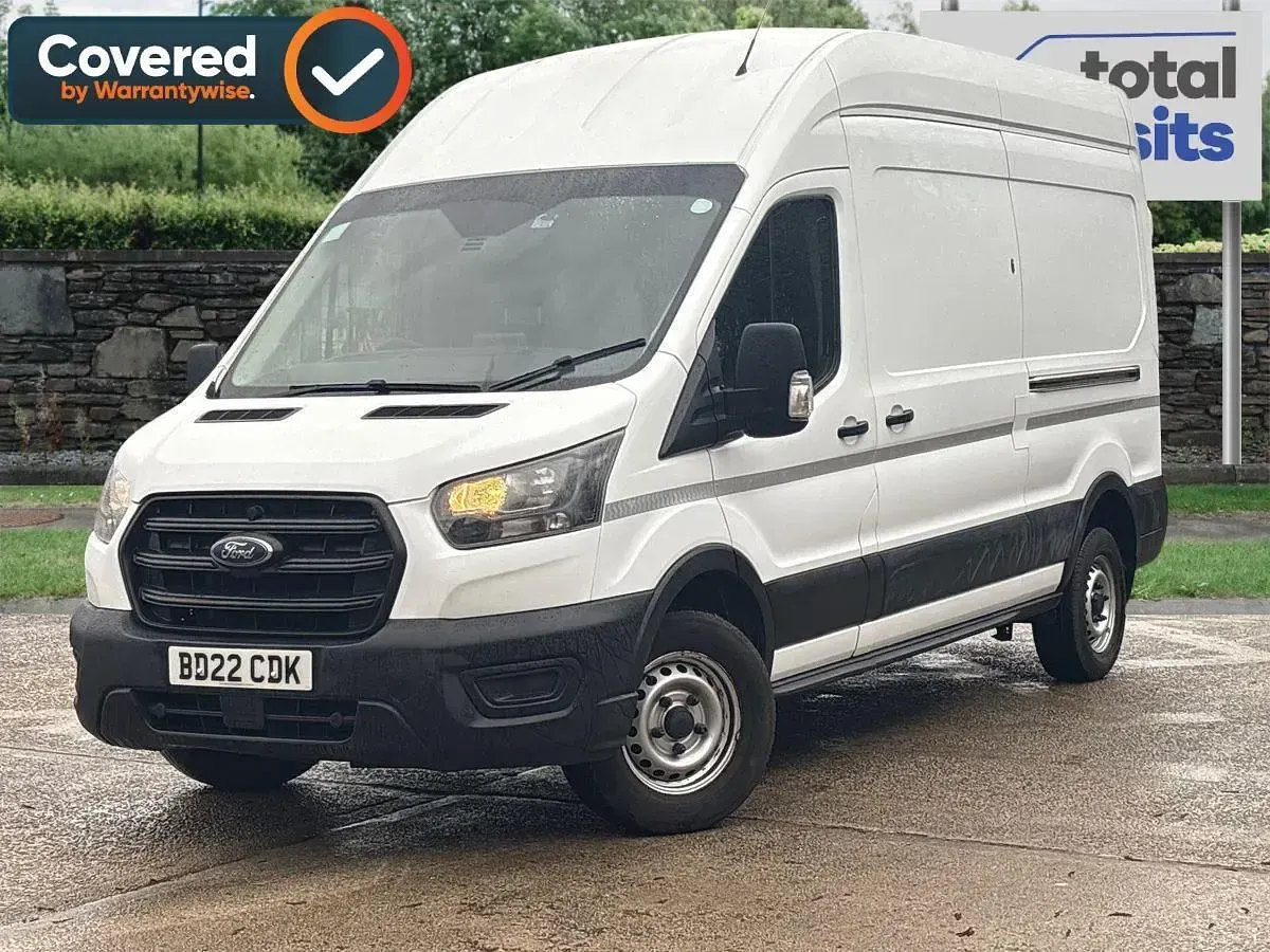 Used Ford Transit 170 HP (125 kW) 2022 White Van