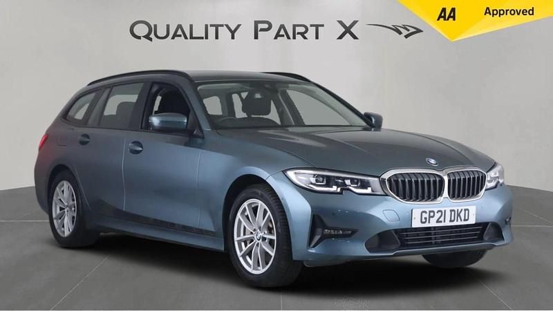 Used BMW 330e 2021 Blue Estate