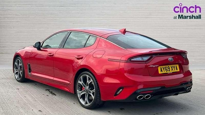 Used Kia Stinger GT 370 HP (272 kW) 2019 Red Hatchback