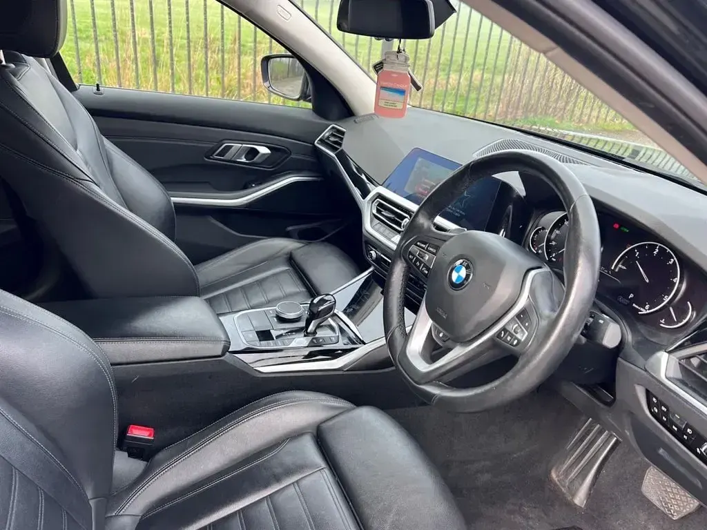 Begagnad BMW 320 Sport Line 190 HK (139 kW) 2019 Svart Sedan