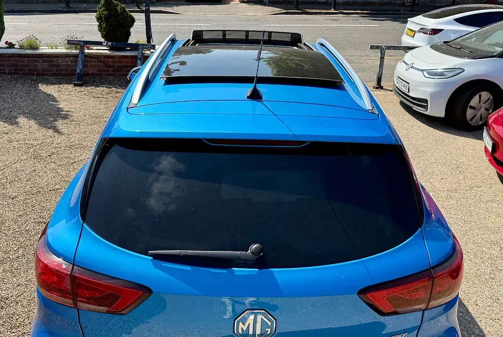 Used MG ZS Trophy 130 kW (177 HP) 2023 Blue SUV