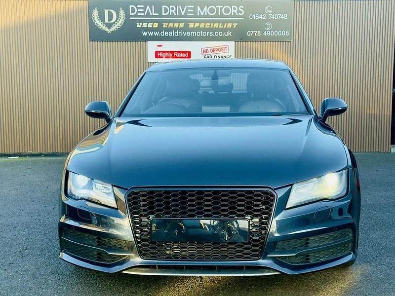 Used Audi A7 Sportback S-Line 204 HP (150 kW) 2013 Blue Hatchback