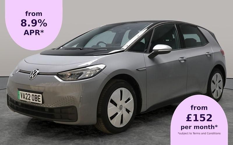 Grey Used 2022 VW ID.3 Pure Hatchback | £12,212 (Super price) - Image 1/2