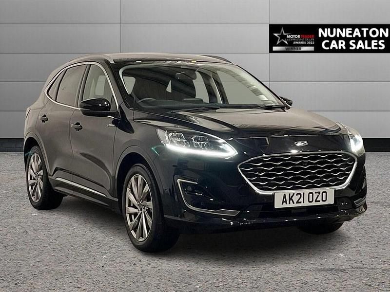 Black Used 2021 Ford Kuga Vignale SUV | £17,900 (Good price) - Image 1/4