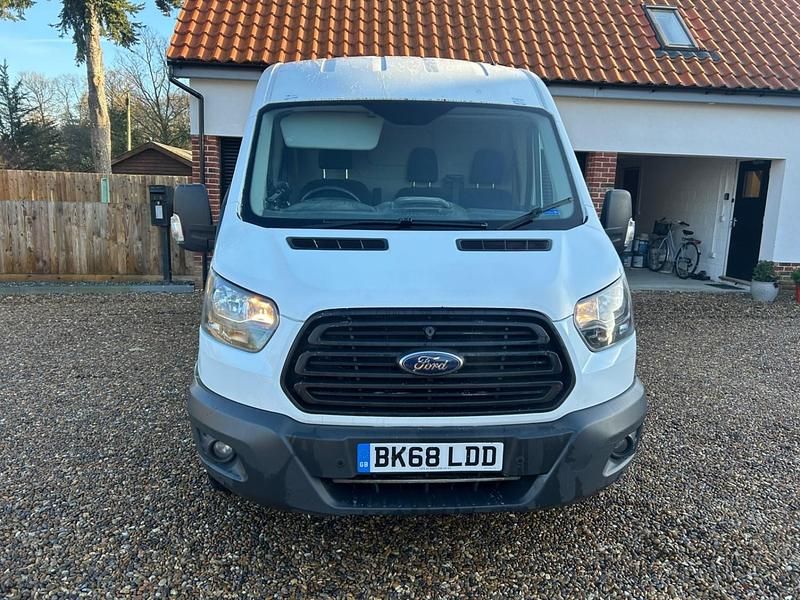 Used Ford Transit 130 HP (95 kW) 2018 White Van