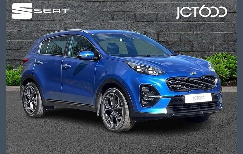 Used Kia Sportage GT-Line 136 HP (100 kW) 2020 Blue SUV