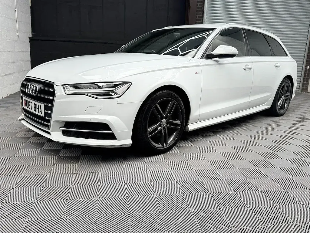 Used Audi A6 S-Line 190 HP (139 kW) 2017 White Estate