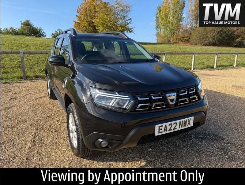 Used Dacia Duster Comfort 90 HP (66 kW) 2022 Black SUV