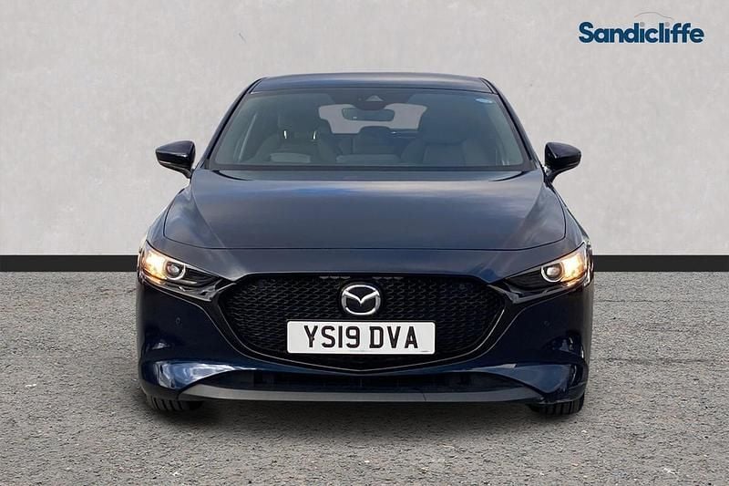 Used Mazda 3 122 HP (89 kW) 2019 Blue Hatchback