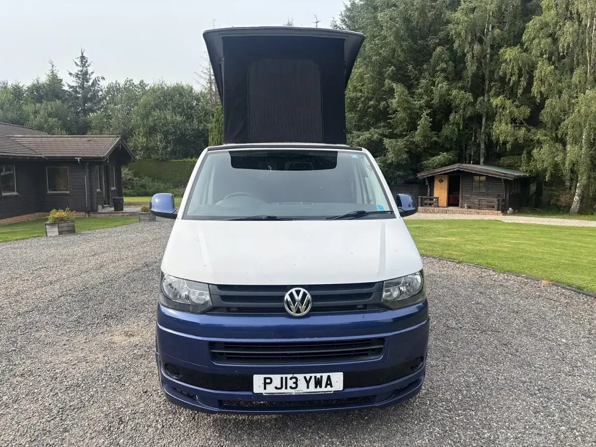 Used VW T5 84 HP (61 kW) 2013 White Van