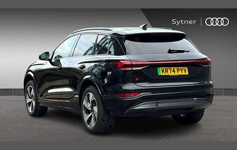 Used Audi Q6 e-tron S-Line 284 kW (387 HP) 2024 Black SUV